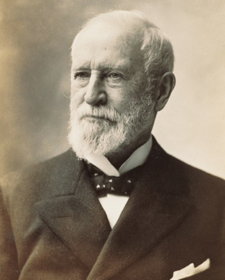 Portrait de Charles Lewis Tiffany, fondateur de la maison Tiffany & Co. à New York