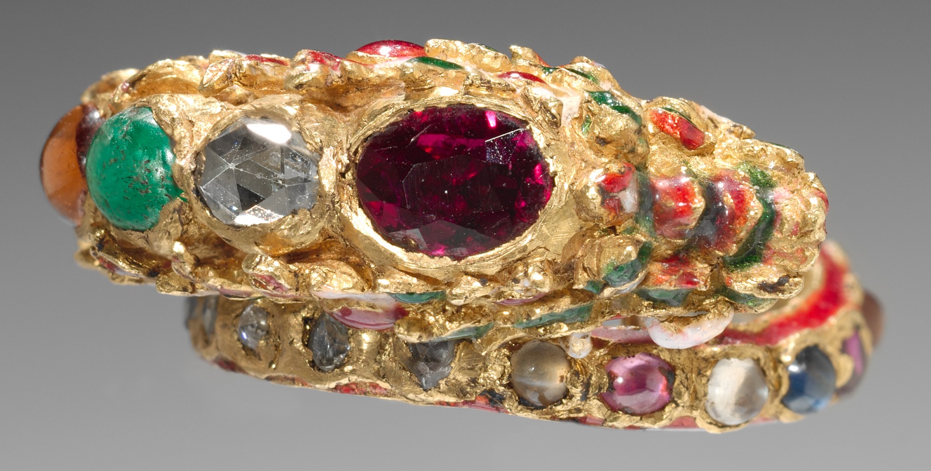 Bague ancienne en forme de dragon, bijou zoomorphe